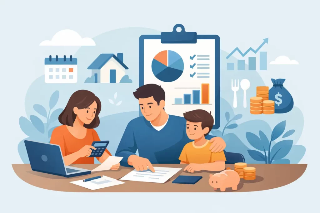 Mettre en place un budget familial simple